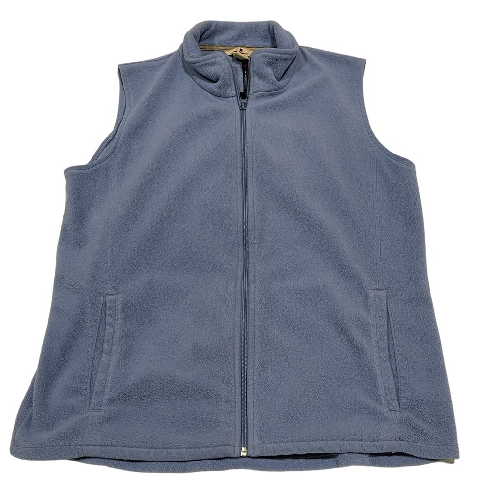 WOOLRICH Plush Zip Up Vest SZ L